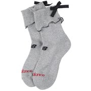 ゴルフソックス レディース リボンソックス 22~24cm グレー 012-5986505-020-FR