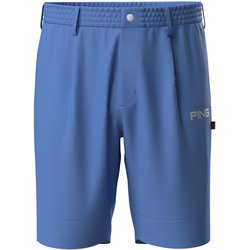 621-5132201-110-L [ゴルフ メンズ 25SS アドエルムストレッチクロスショートパンツ Lサイズ ブルー]