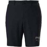 621-5132307-120-M [ゴルフ メンズ 25SS シアサッカーショートパンツ Mサイズ ネイビー]