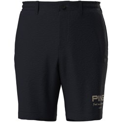 621-5132307-120-LL [ゴルフ メンズ 25SS シアサッカーショートパンツ LLサイズ ネイビー]