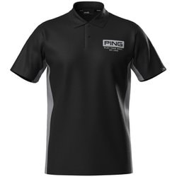 621-5160201-010-M [ゴルフ メンズ 25SS レイヤードツインセット Mサイズ ブラック]