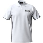 621-5160201-030-M [ゴルフ メンズ 25SS レイヤードツインセット Mサイズ ホワイト]