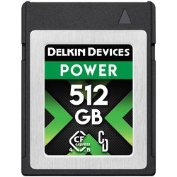 POWER 4.0 CFexpress Type B カード 512GB 最大読込3650MB/s 最大書込3240MB/s DCFX4P512
