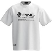 621-5164301-030-LL [ゴルフ メンズ 25SS TC天竺Tシャツ LLサイズ ホワイト]