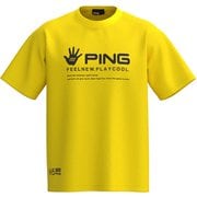 621-5164301-060-LL [ゴルフ メンズ 25SS TC天竺Tシャツ LLサイズ イエロー]
