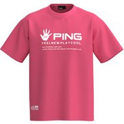 621-5164301-090-LL [ゴルフ メンズ 25SS TC天竺Tシャツ LLサイズ ピンク]