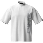 621-5167305-030-L [ゴルフ メンズ 25SS ダブルメッシュ半袖ハイネックシャツ Lサイズ ホワイト]