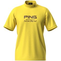 PICONE CLUB イエロー ハイネックシャツ サイズM PICONE CLUB イエロー ハイネックシャツ サイズM ピン（PING