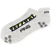 621-5186101-020-FR [ゴルフ メンズ 25SS アンクルソックス FRサイズ グレー]