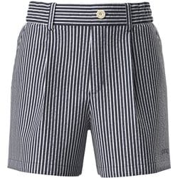 622-5132302-120-L [ゴルフ レディス 25SS シアサッカーショートパンツ Lサイズ ネイビー]
