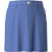 622-5134104-110-L [ゴルフ レディス 25SS 二重織ストレッチスカート Lサイズ ブルー]