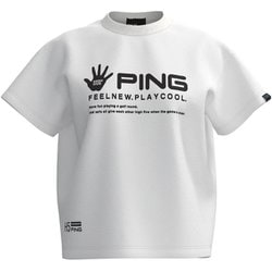 622-5164300-030-M [ゴルフ レディス 25SS TC天竺Tシャツ Mサイズ ホワイト]