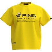 622-5164300-060-M [ゴルフ レディス 25SS TC天竺Tシャツ Mサイズ イエロー]