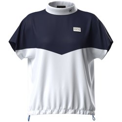 622-5167302-030-L [ゴルフ レディス 25SS 高機能半袖ハイネックシャツ Lサイズ ホワイト]