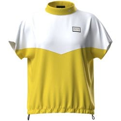 622-5167302-060-L [ゴルフ レディス 25SS 高機能半袖ハイネックシャツ Lサイズ イエロー]