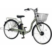 電動アシスト自転車 24V8.5Ah 24インチ 内装3段変速 ビューアシスト セージグリーン ASL243KDR