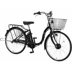 電動アシスト自転車 24V8.5Ah 26インチ 内装3段変速 ビューアシスト エナメルブラック ASL263KDR