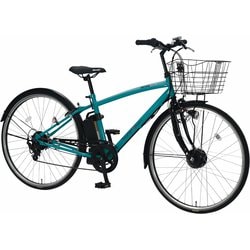 電動アシスト自転車 24V8.5Ah 27インチ 外装7段変速 ビュースポルティーボ アクアブルー ASAP277KDR