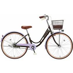 子供用自転車 20インチ シングル リズミック ブラック×パープル RZP20R