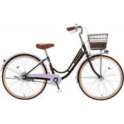 子供用自転車 20インチ シングル リズミック ブラック×パープル RZP20R