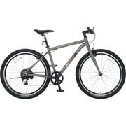 クロスバイク 27.5×1.95タイヤ 外装7段変速 バルボアセイス マットウォームグレー BALAMT450R
