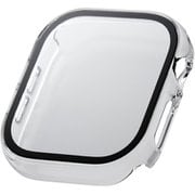 AW-24AFCGOCR [アップルウォッチ カバー Apple Watch Series 10 46mm フルカバーケース ゴリラガラス 表面硬度10H 全面保護 クリア]