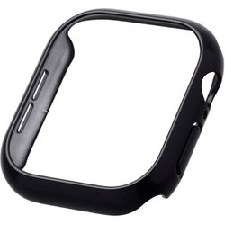AW-24ABPPMBK [アップルウォッチ カバー Apple Watch Series 10 46mm バンパーハードケース 側面保護 メタリック ブラック]