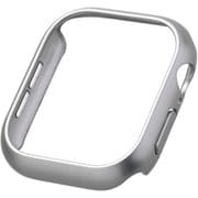 AW-24ABPPMSV [アップルウォッチ カバー Apple Watch Series 10 46mm バンパーハードケース 側面保護 メタリック シルバー]