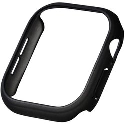 AW-24ABPPBK [アップルウォッチ カバー Apple Watch Series 10 46mm バンパーハードケース 側面保護 ブラック]