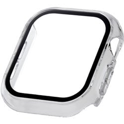 AW-24BFCGCR [アップルウォッチ カバー Apple Watch Series 10 42mm フルカバーケース 強化ガラス 表面硬度10H 全面保護 クリア]