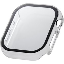 AW-24BFCGOCR [アップルウォッチ カバー Apple Watch Series 10 42mm フルカバーケース ゴリラガラス 表面硬度10H 全面保護 クリア]