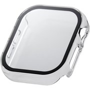 AW-24BFCGOCR [アップルウォッチ カバー Apple Watch Series 10 42mm フルカバーケース ゴリラガラス 表面硬度10H 全面保護 クリア]