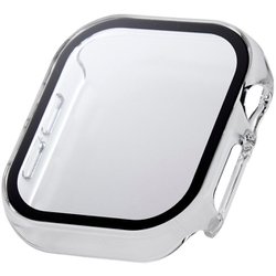 AW-24BFCGOCCR [アップルウォッチ カバー Apple Watch Series 10 42mm フルカバーケース セラミックコート ゴリラガラス 表面硬度10H以上 全面保護 クリア]