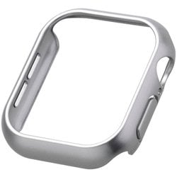AW-24BBPPMSV [アップルウォッチ カバー Apple Watch Series 10 42mm バンパーハードケース 側面保護 メタリック シルバー]