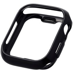AW-24BBPUBK [アップルウォッチ カバー Apple Watch Series 10 42mm バンパーソフトケース 側面保護 ブラック]