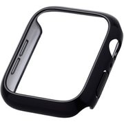 AW-23DBPPMBK [アップルウォッチ カバー Apple Watch SE （第2世代/第1世代）/Series 6/5/4 44mm バンパーハードケース 側面保護 メタリック ブラック]