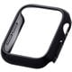 AW-23EBPPMBK [アップルウォッチ カバー Apple Watch SE （第2世代/第1世代）/Series 6/5/4 40mm バンパーハードケース 側面保護 メタリック ブラック]