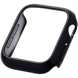 AW-23EBPPMBK [アップルウォッチ カバー Apple Watch SE （第2世代/第1世代）/Series 6/5/4 40mm バンパーハードケース 側面保護 メタリック ブラック]