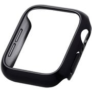 AW-23EBPPMBK [アップルウォッチ カバー Apple Watch SE （第2世代/第1世代）/Series 6/5/4 40mm バンパーハードケース 側面保護 メタリック ブラック]
