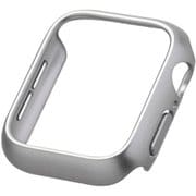 AW-23EBPPMSV [アップルウォッチ カバー Apple Watch SE （第2世代/第1世代）/Series 6/5/4 40mm バンパーハードケース 側面保護 メタリック シルバー]