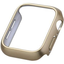 AW-23EBPPMGD [アップルウォッチ カバー Apple Watch SE （第2世代/第1世代）/Series 6/5/4 40mm バンパーハードケース 側面保護 メタリック ゴールド]