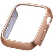 AW-23EBPPMPN [アップルウォッチ カバー Apple Watch SE （第2世代/第1世代）/Series 6/5/4 40mm バンパーハードケース 側面保護 メタリック ピンク]