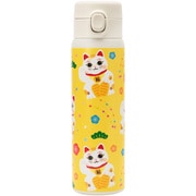 和柄のワンプッシュステンレスボトル 480ml 招き猫 WB002-7