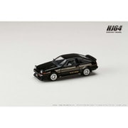 HJ645052BK 1/64 トヨタ スプリンター トレノ GT APEX AE86 BLACK LIMITED JDM Style ブラック [ダイキャストミニカー]