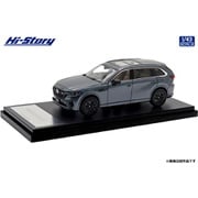 HS494GY 1/43 マツダ CX-80 2024 マシーングレープレミアムメタリック [ダイキャストミニカー]
