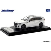 HS494WH 1/43 マツダ CX-80 2024 ロジウムホワイトプレミアムメタリック [ダイキャストミニカー]