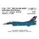 FABD72023 1/72 デカール F-2A “551” 3SQ 3rd AW航空自衛隊 戦技競技会 2010 優勝 [プラモデル用品]
