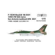 FABD72032 1/72 デカール F-16CM ブロック30 86-0331 149th FW SEA迷彩 サンアントニオラックランド空軍基地 2021 [プラモデル用品]