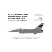 FABD48021 1/48 デカール F-16CM ブロック52 92-3911 157th FS サウスカロライナマッキンタイア ANGB 2024 [プラモデル用品]