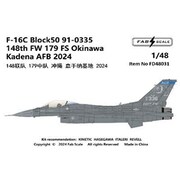 FABD48031 1/48 デカール F-16C ブロック50 91-0335 148th FW 179 FS 嘉手納基地 2024 [プラモデル用品]